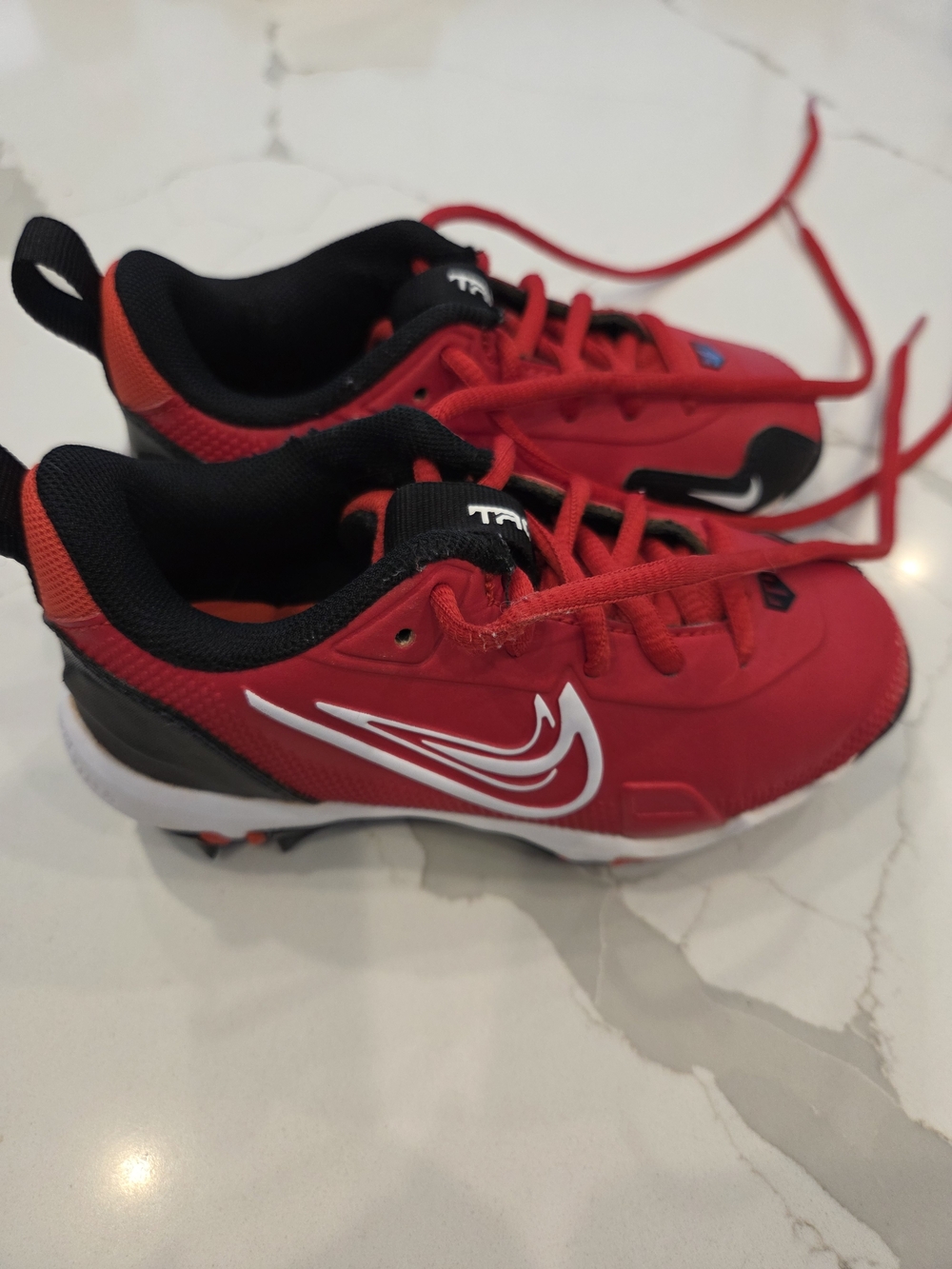 Nike Trout Force 9 red baseball kids' cleats size 10C